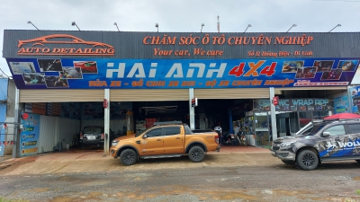 Lâm Đồng: Đại lý dầu Wolver - HẢI ANH AUTO - Chăm sóc xe oto chuyên nghiệp